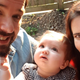 Margarida Cibrao-Roque with mom Mum Joana Cibrao and father Paulo Roque.